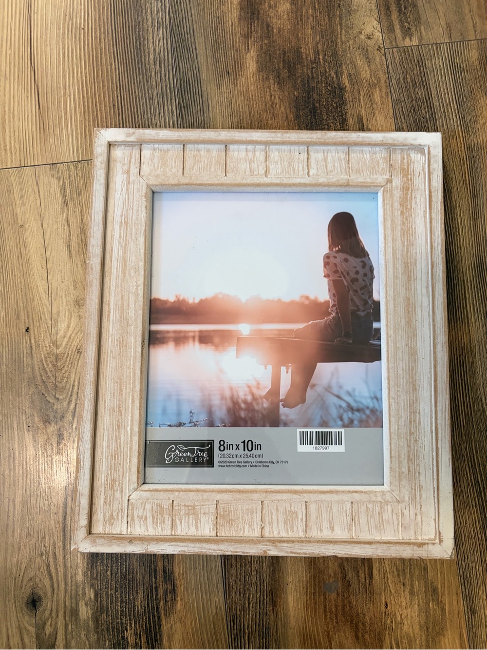 Sunset Cove Distressed White Picture Frame - 8x10